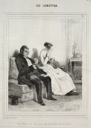 The Lorettes, 1842.