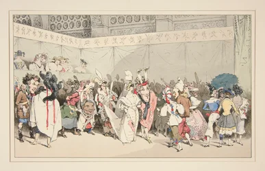MASKERADE. Travestissemens (sic) av Gavarni utgitt i 1828, 1829 og 1830.