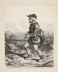 Mr. Gontard, / (fra Clos-Gorju), / Storeier, stemmeberettiget, / på jakt etter l