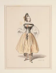 NY GAVARNI CROSS-DRESSING. Henrettet av Babin,