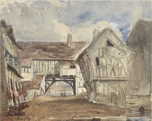 Ansikt i Honfleur