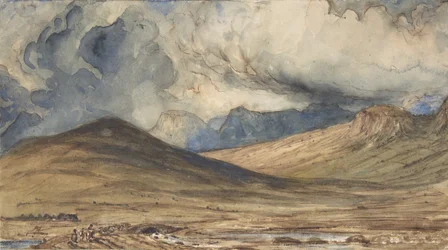 Fjell i Auvergne, 1831-33.