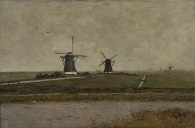 Polder med Mills nær Overschie