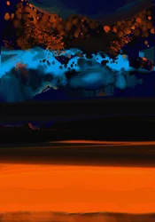Wandjina, 2023 (digital kunst)