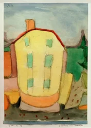 Portrett av et hus