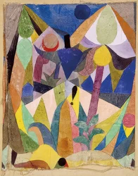 Mildt tropisk landskap. 1918