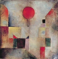 Rød ballong
