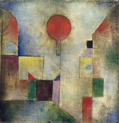 Rød ballong, 1922.