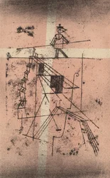 The Tight Rope Walker Seiltänzer, 1923.