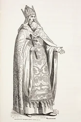 Prest John, også kjent som presbyter Johannes.