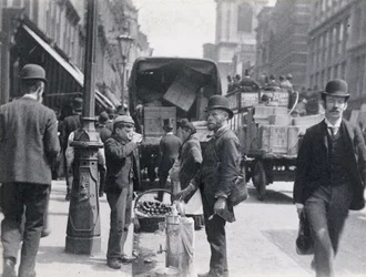 Sherbet- eller vannselger i Cheapside, 1893