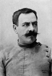 Arsene Vigeant (n. 1842), fransk escrimeuse fotografert av Paul Nadar mellom 1880 og 1900, hentet fra samlingen Felix Potin, 500 samtidskjendiser , Sportsfekting Frankrike