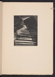 Delingen av lyset fra mørket, illustrasjon fra «Images of War... Poems» av Richard Aldington