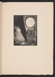Solen og månen, illustrasjon fra «Images of War... Poems» av Richard Aldington