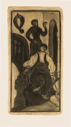 Staircase an Inn, Baskerland, 1893