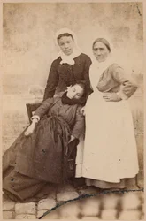 Hysterisk epilepsi, angrep, epileptoid fase, illustrasjon fra 