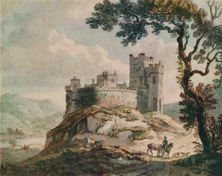 Et gammelt slott, c1764