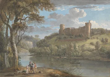 Bothwell Castle, fra sør