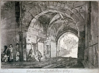 Port under dronning Elizabeths bildegalleri, Windsor Castle, Berkshire, 1812