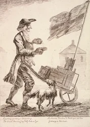 Puddingselger, Cries of London, 1760