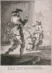Gateunderholdere, Cries of London, 1760