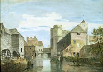The Westgate, Canterbury (kroppsfarge på papir)