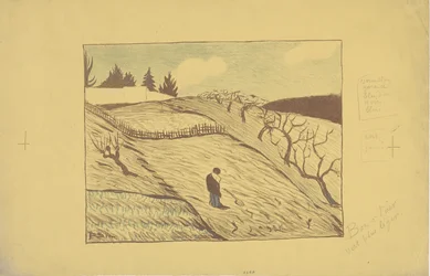 La fin du jour (Slutten på dagen) 1893 (farge litho)