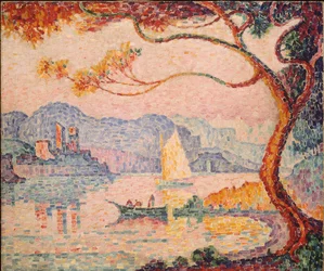 Antibes, Little Port av Bacon, 1917