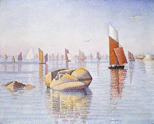 Concarneau, Stille morgen, 1891