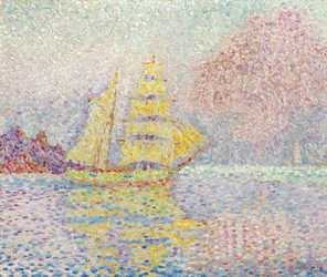 Italiensk brig ved Agay, 1901