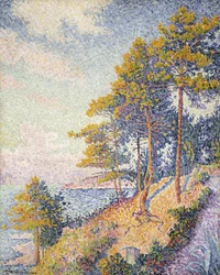 Saint Tropez, Kyststien, 1902