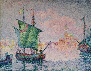 Venezia - den rosa skyen