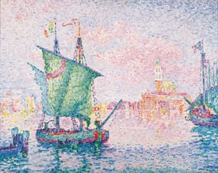 Venezia, Den rosa skyen, 1909