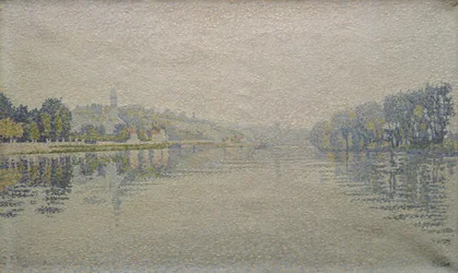 Utsikt over Seinen ved Herblay, 1889