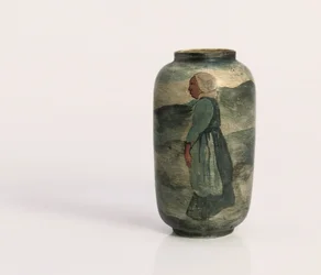 Bretonske kvinner, ca. 1895 (gipsvase)