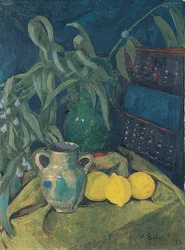 Synkron i grønt. 1913