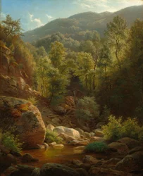 Scene i Catskills, 1858
