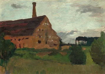 Gammel fabrikk, 1900.