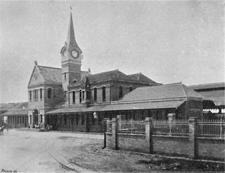 Jernbanestasjon i Campinas, 1895