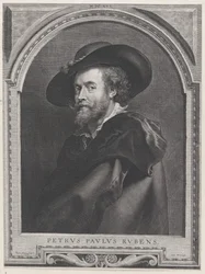Portrett av Peter Paul Rubens, 46 år gammel, 1630., 1630.