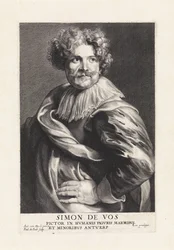 Portrett av maleren Simon de Vos