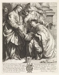 Visjon av H. Hermann Joseph (versjon b)