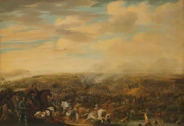 Prins Maurice i slaget ved Nieuwpoort, ca. 1632–1640 (olje på panel)