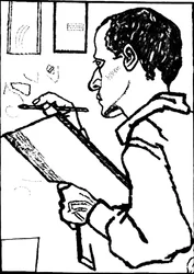 Selvportrett, 1925.