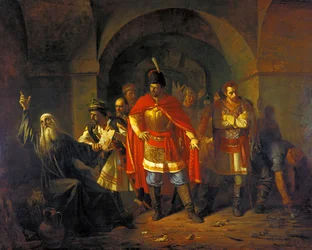 Patriark Hermogenes nektet å velsigne polakkene, 1860.