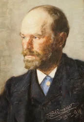 Portrett av maleren Michael Ancher