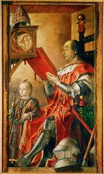 Federigo da Montefeltro og sønnen hans