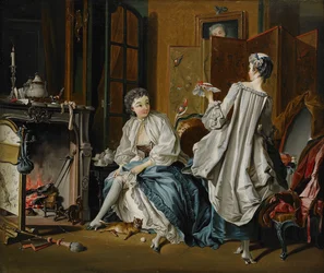 Morgentoalett Etter François Boucher
