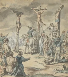 The Crucifixion of Christ, slutten av 1700-tallet.
