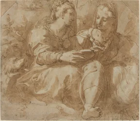 To sittende kvinner